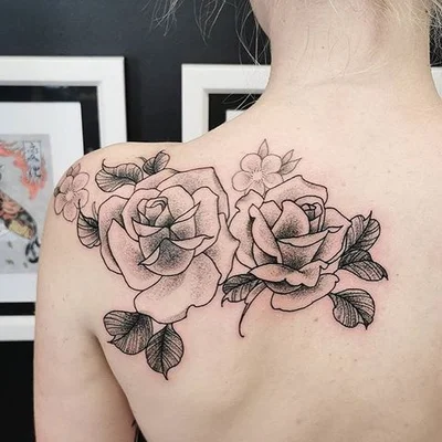 Siva Lobanja tattoo 046