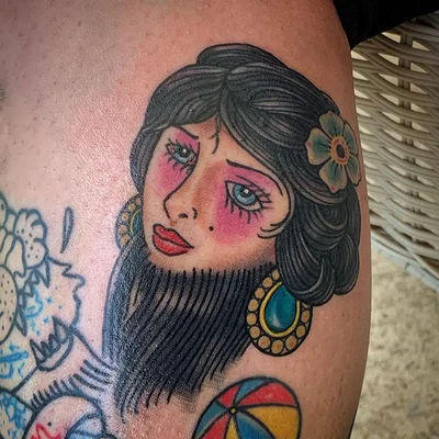 Justin Phillips tattoo 009