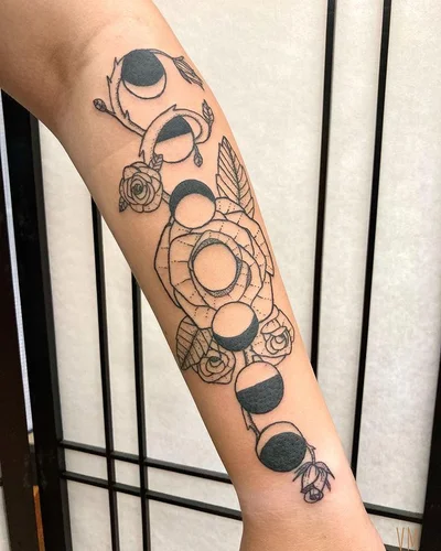 Skeleton Key Tattoo tattoo 011