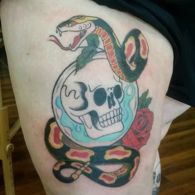 Skeleton Key Tattoo tattoo 014