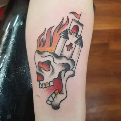 Skeleton Key Tattoo tattoo 025