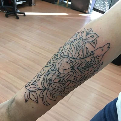 Skeleton Key Tattoo tattoo 044