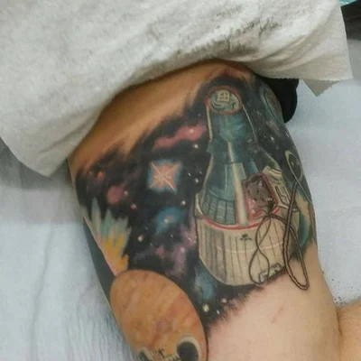 Skeleton Key Tattoo tattoo 047