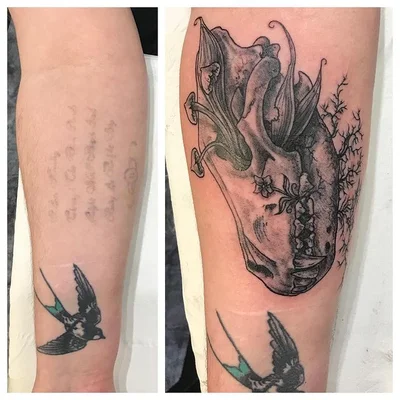 Skelly tattoo 007