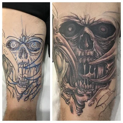 Skelly tattoo 008