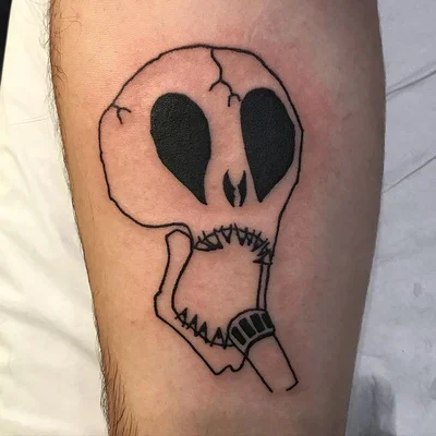 Skelly tattoo 014