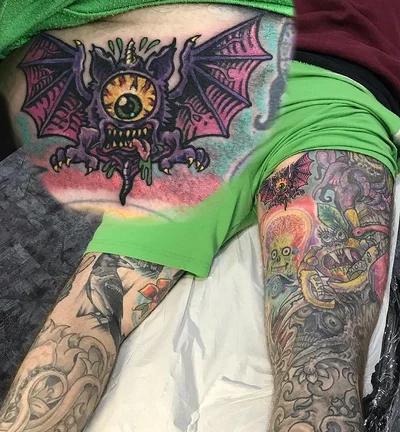 Skelly tattoo 017