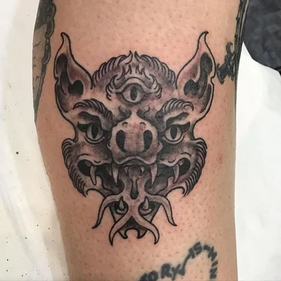 Skelly tattoo 027
