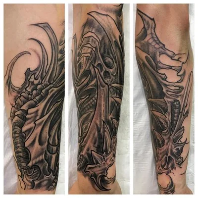 Skelly tattoo 032