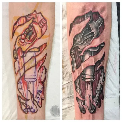 Skelly tattoo 047