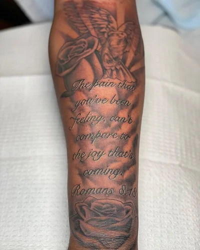 Sketch Gamble tattoo 007