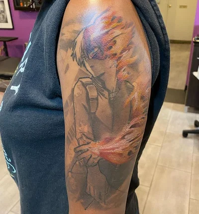 Sketch Gamble tattoo 016
