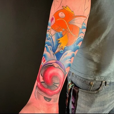 Sketch Gamble tattoo 035
