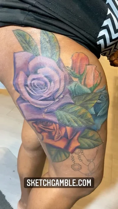 Sketch Gamble tattoo 036