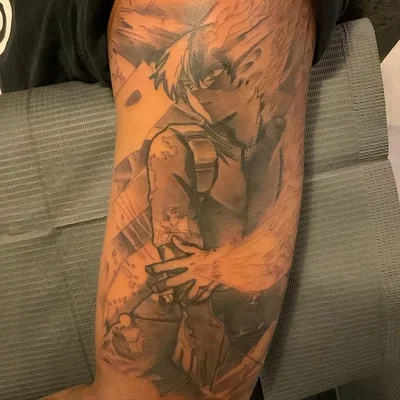 Sketch Gamble tattoo 039
