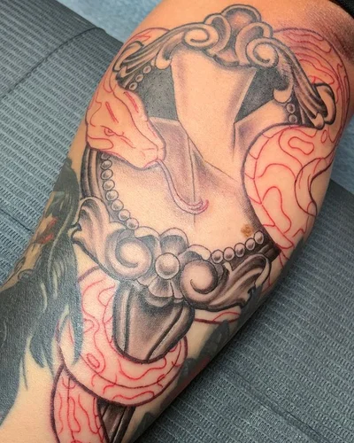 Sketch Gamble tattoo 045