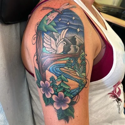 Mike Arneson tattoo 034