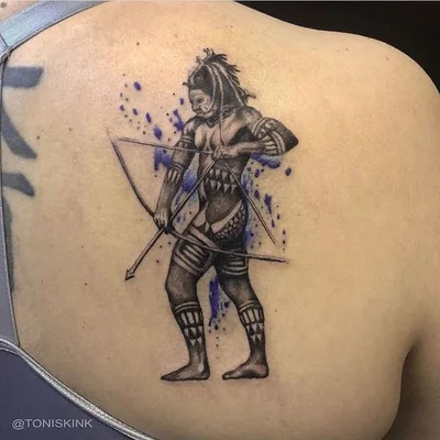 Skink Flash tattoo 020