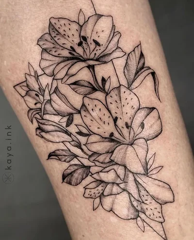 Skink Flash tattoo 025