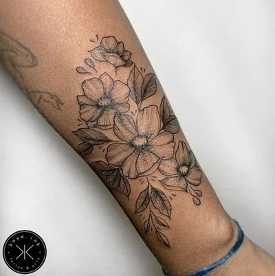 Skink Flash tattoo 030