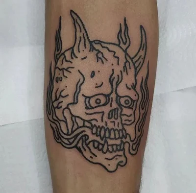 Skink Flash tattoo 035