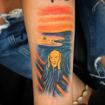 Skink Flash tattoo 044