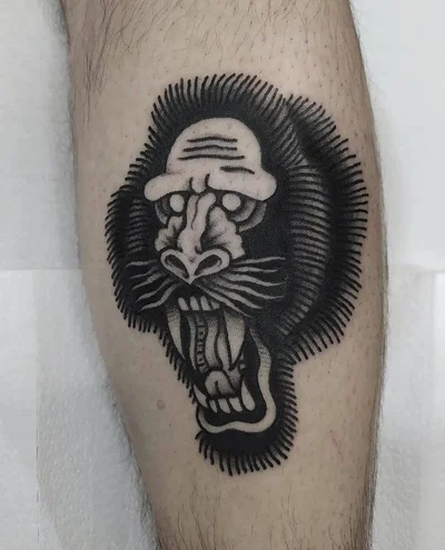 Skink Flash tattoo 045