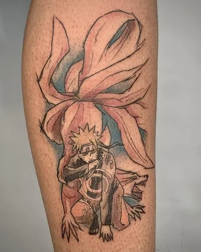 Skink Flash tattoo 047