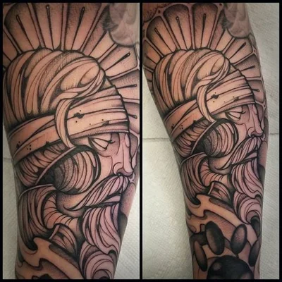 Skip Pollock tattoo 048