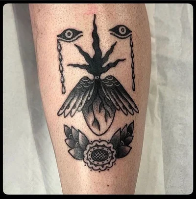 Helen Skullduggery tattoo 011