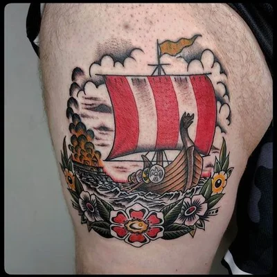 Helen Skullduggery tattoo 014