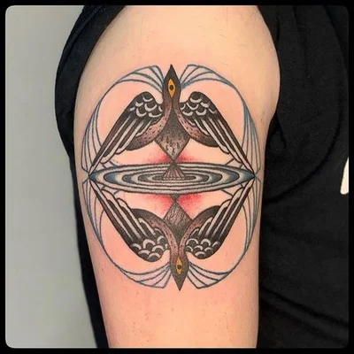 Helen Skullduggery tattoo 025