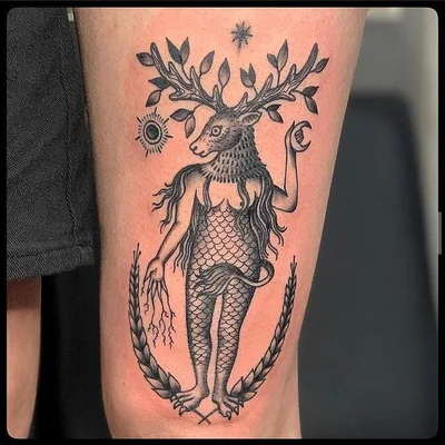 Helen Skullduggery tattoo 026