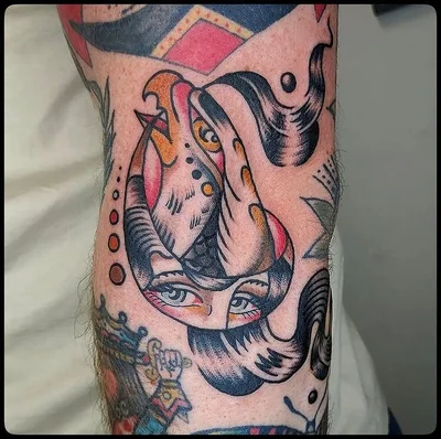 Helen Skullduggery tattoo 042