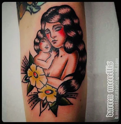 Helen Skullduggery tattoo 043