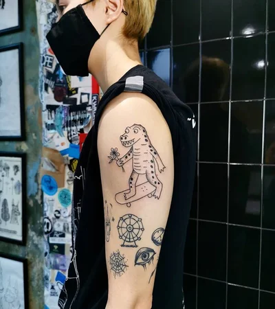 The Jolly Devil tattoo 013