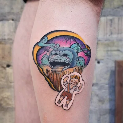 Sku Plux tattoo 037