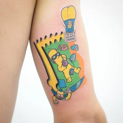 Sku Plux tattoo 047