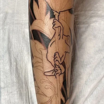 Японская татуировка. Slava Filitov tattoo 009