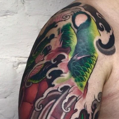 Японская татуировка. Slava Filitov tattoo 018