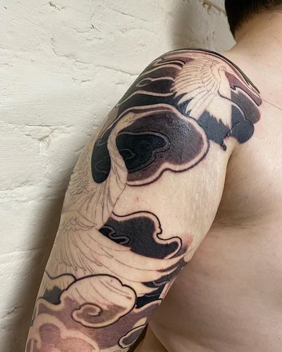 Японская татуировка. Slava Filitov tattoo 020