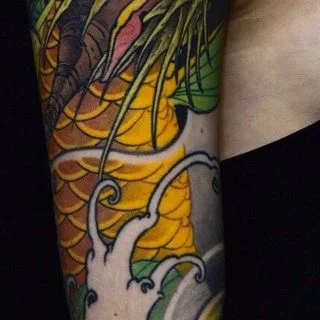 Японская татуировка. Slava Filitov tattoo 022
