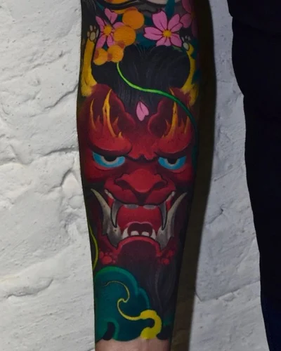 Японская татуировка. Slava Filitov tattoo 023