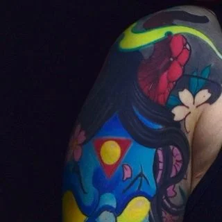 Японская татуировка. Slava Filitov tattoo 025