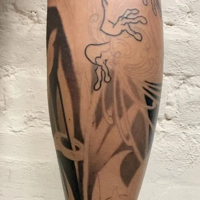 Японская татуировка. Slava Filitov tattoo 029