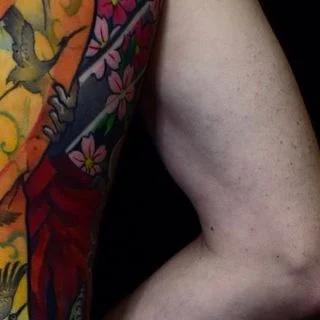 Японская татуировка. Slava Filitov tattoo 037
