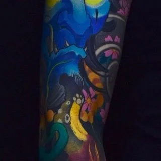 Японская татуировка. Slava Filitov tattoo 042