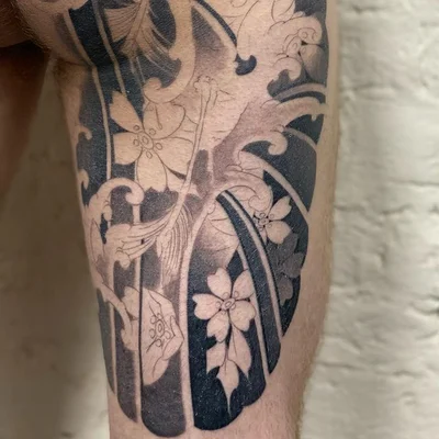 Японская татуировка. Slava Filitov tattoo 046