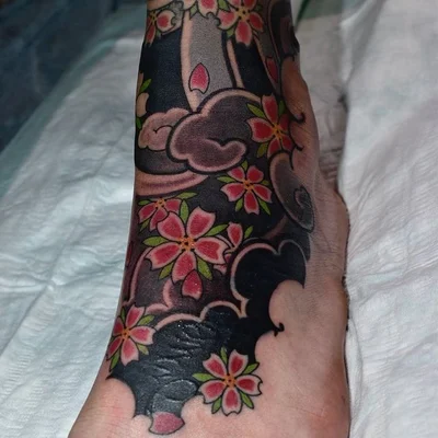 Японская татуировка. Slava Filitov tattoo 050