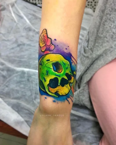 Тату Москва Slava Jangle tattoo 015
